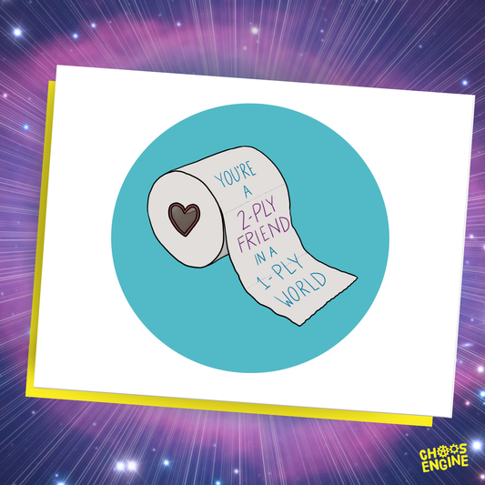 2-Ply Friend card