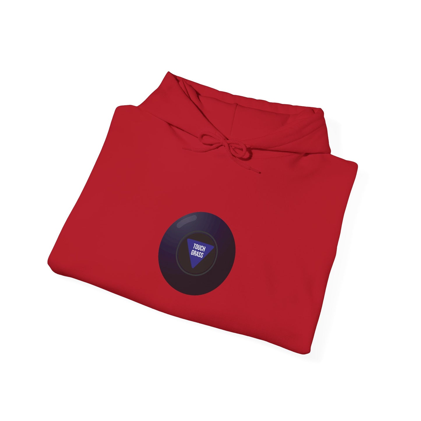 Touch Grass Magic 8-Ball hoodie