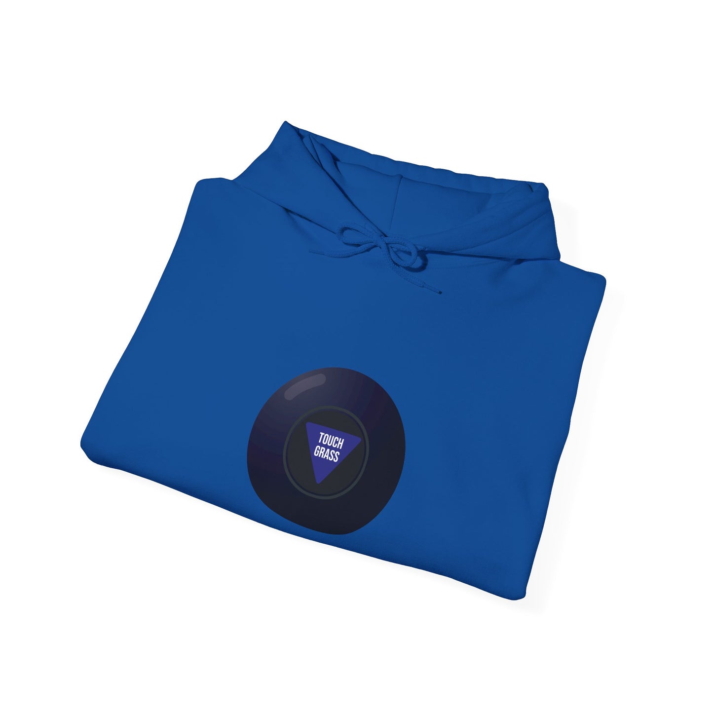 Touch Grass Magic 8-Ball hoodie