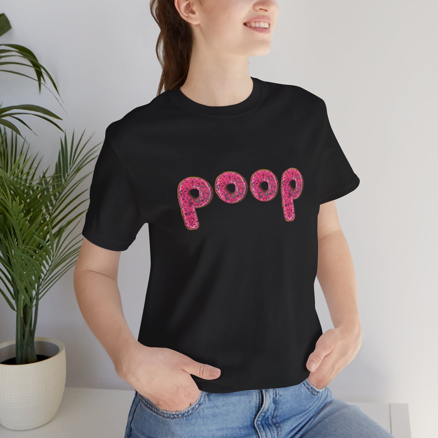 Poop Donut softstyle T-shirt