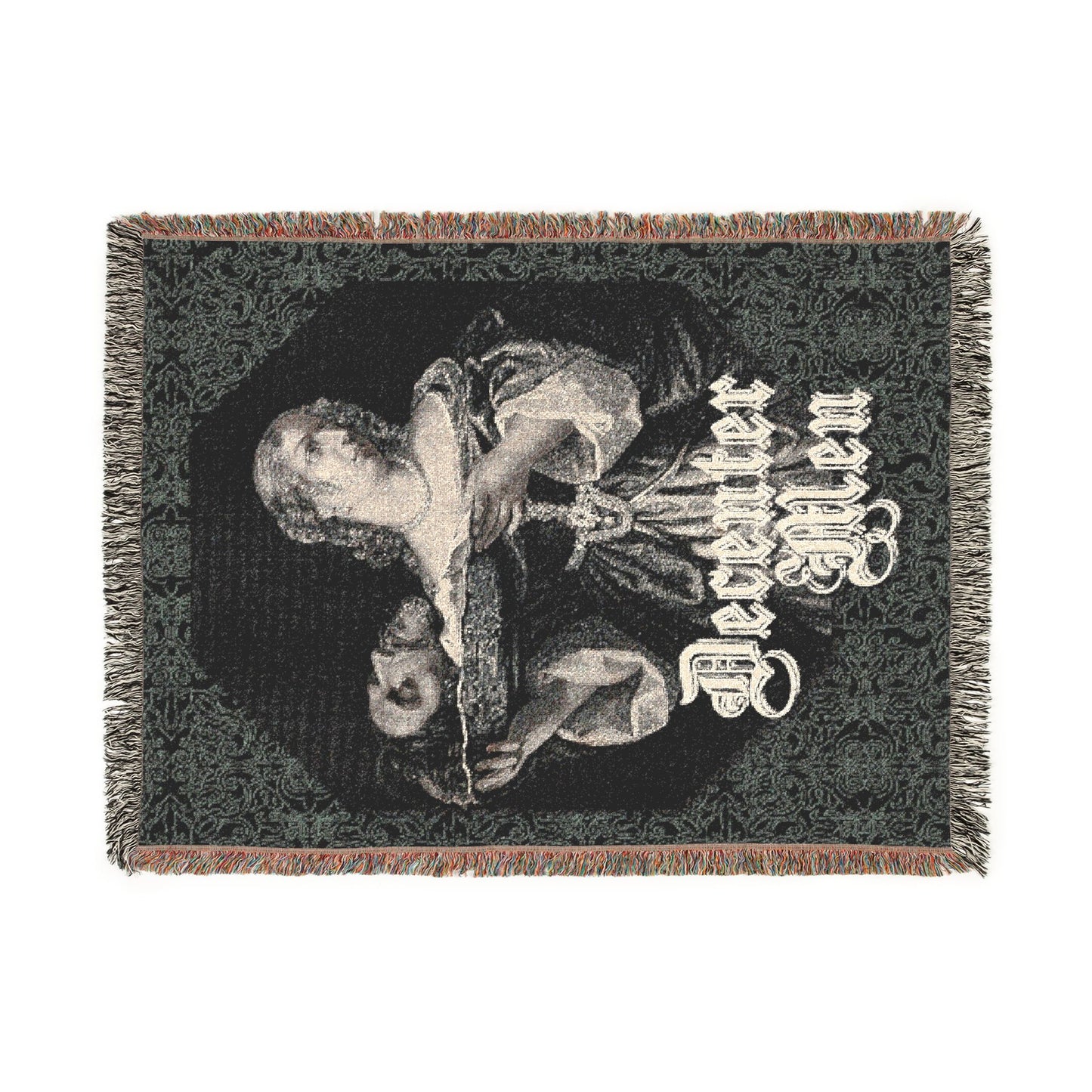 Decenter Men woven cotton blanket
