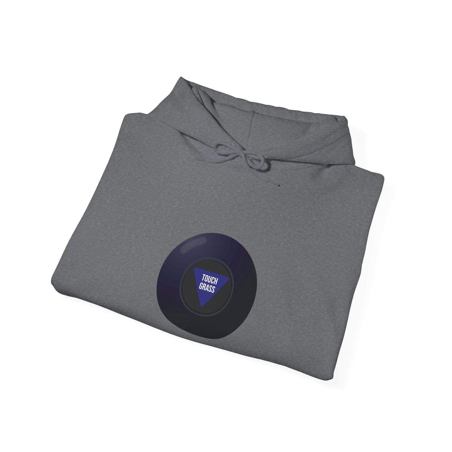 Touch Grass Magic 8-Ball hoodie