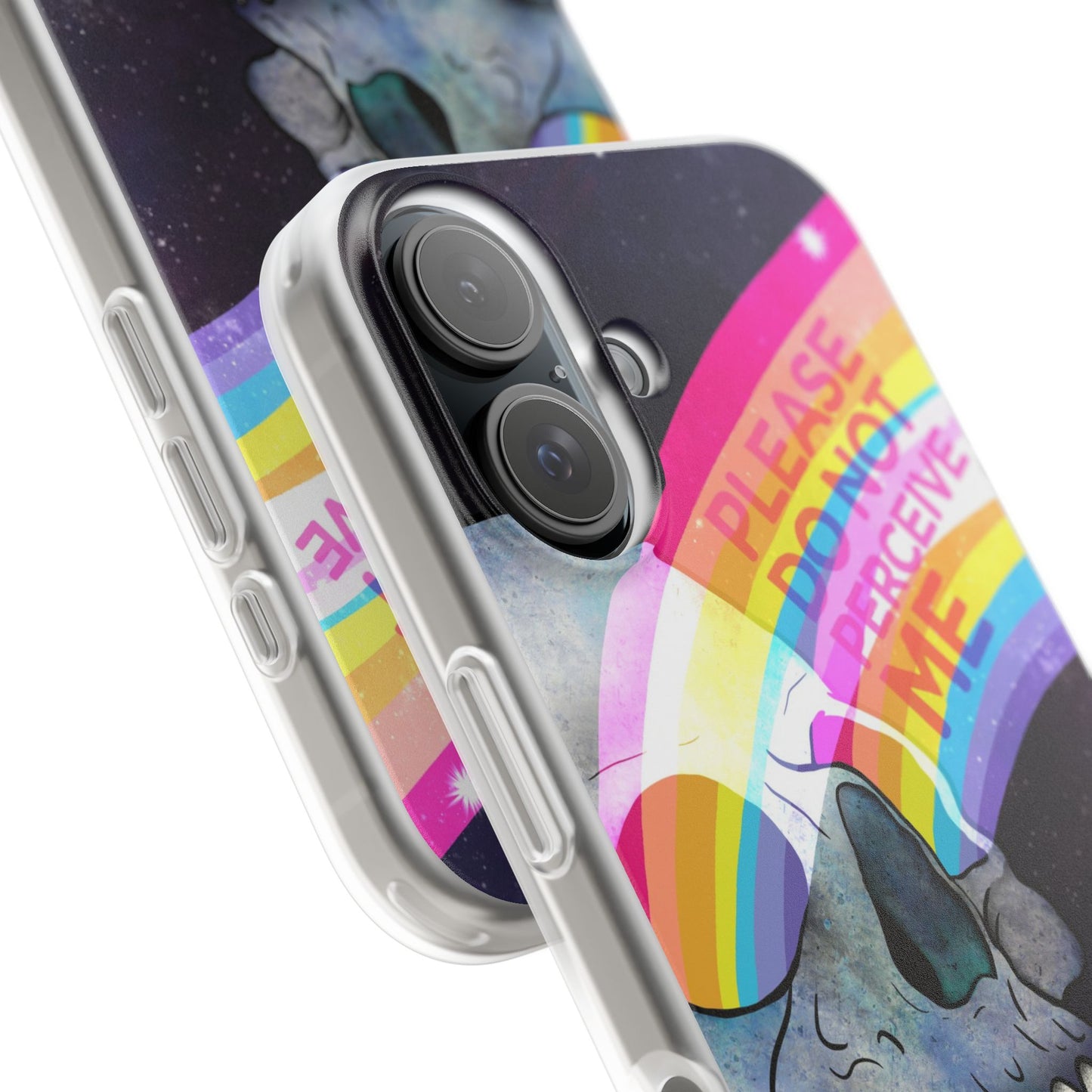Please Do Not Perceive Me phone case