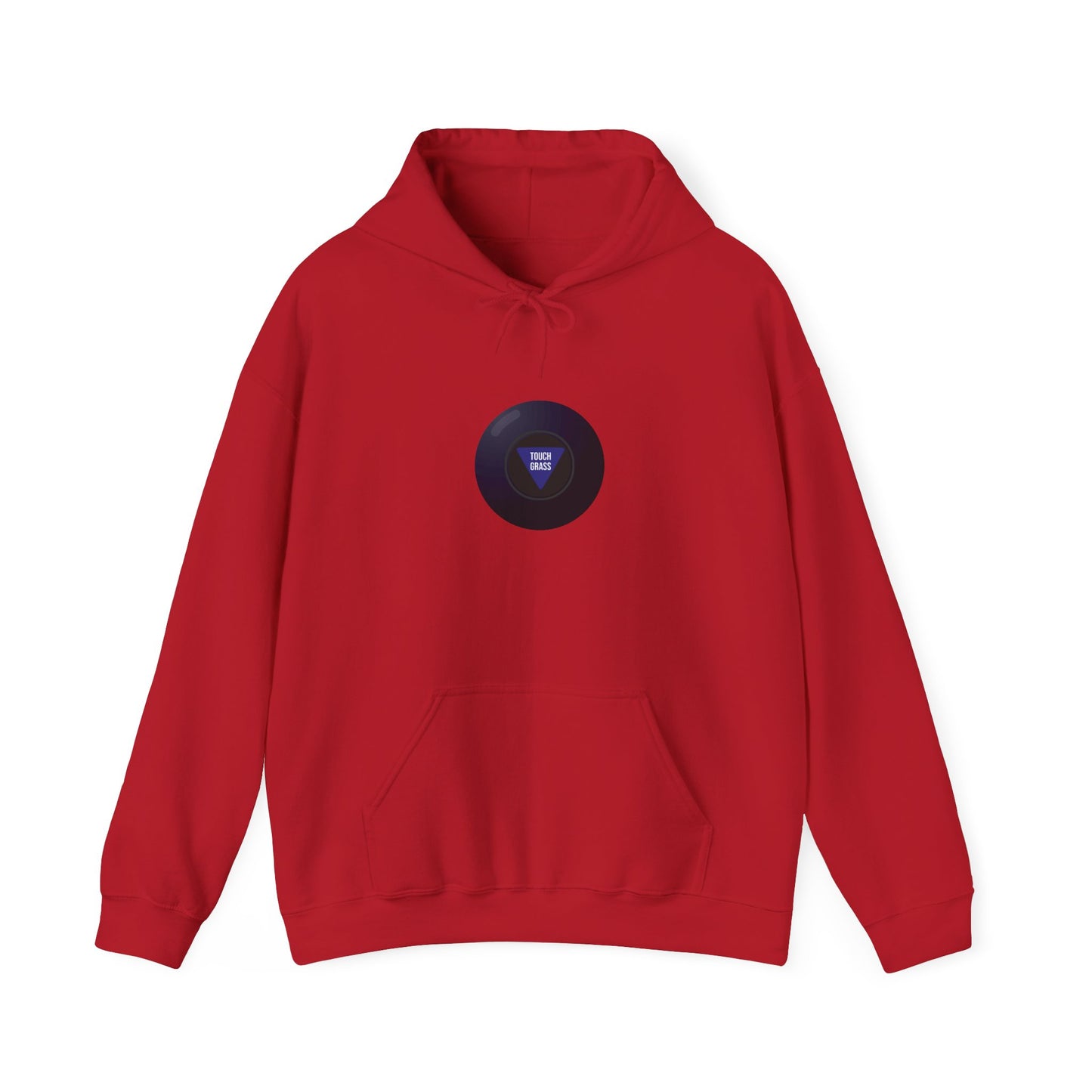 Touch Grass Magic 8-Ball hoodie