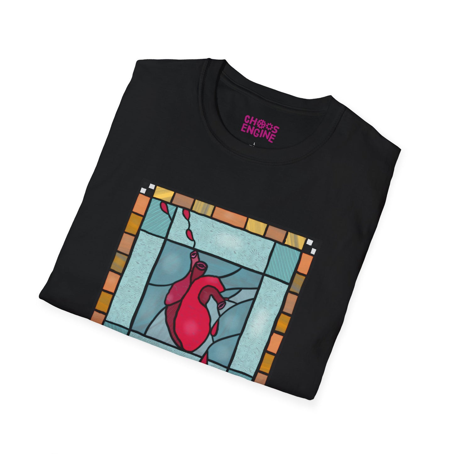 Heart of Stained Glass shirt
