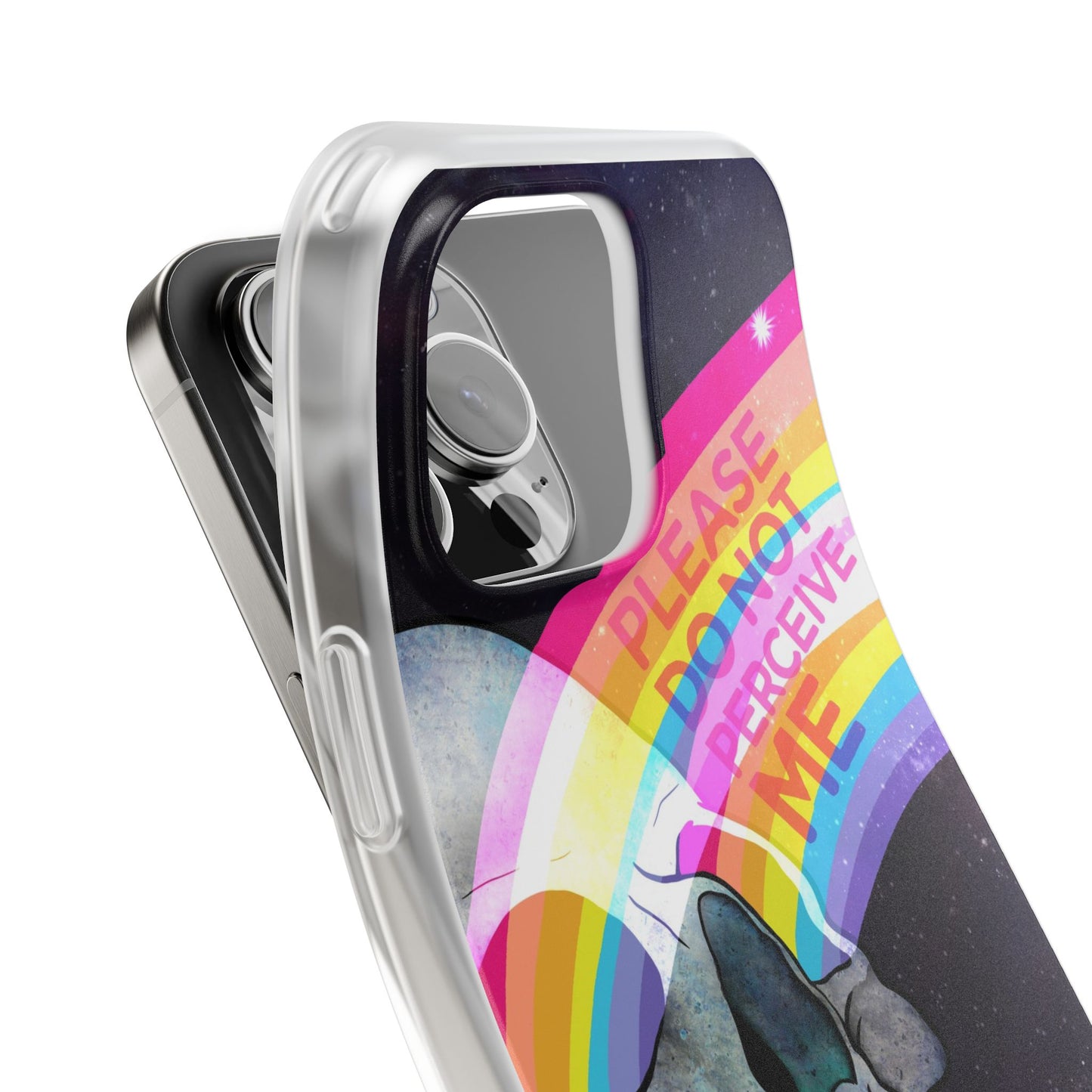 Please Do Not Perceive Me phone case