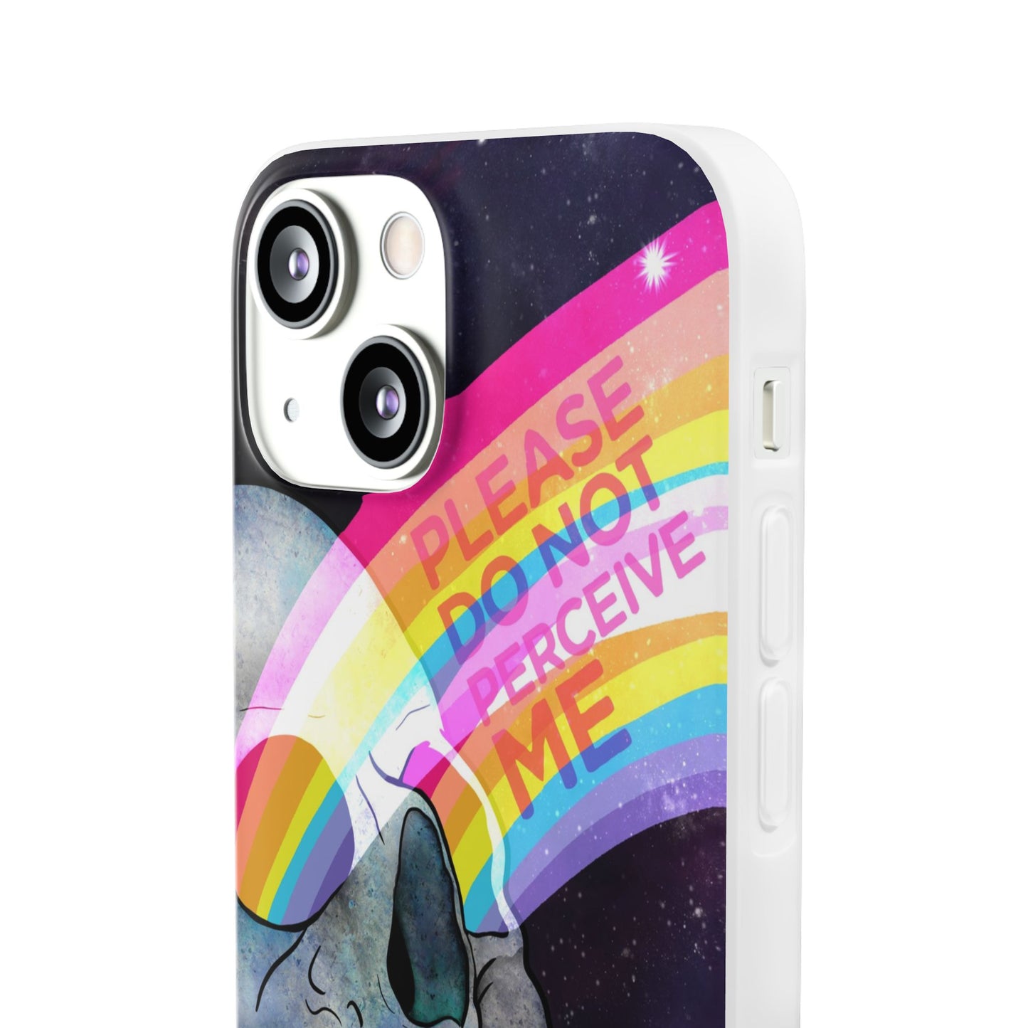 Please Do Not Perceive Me phone case