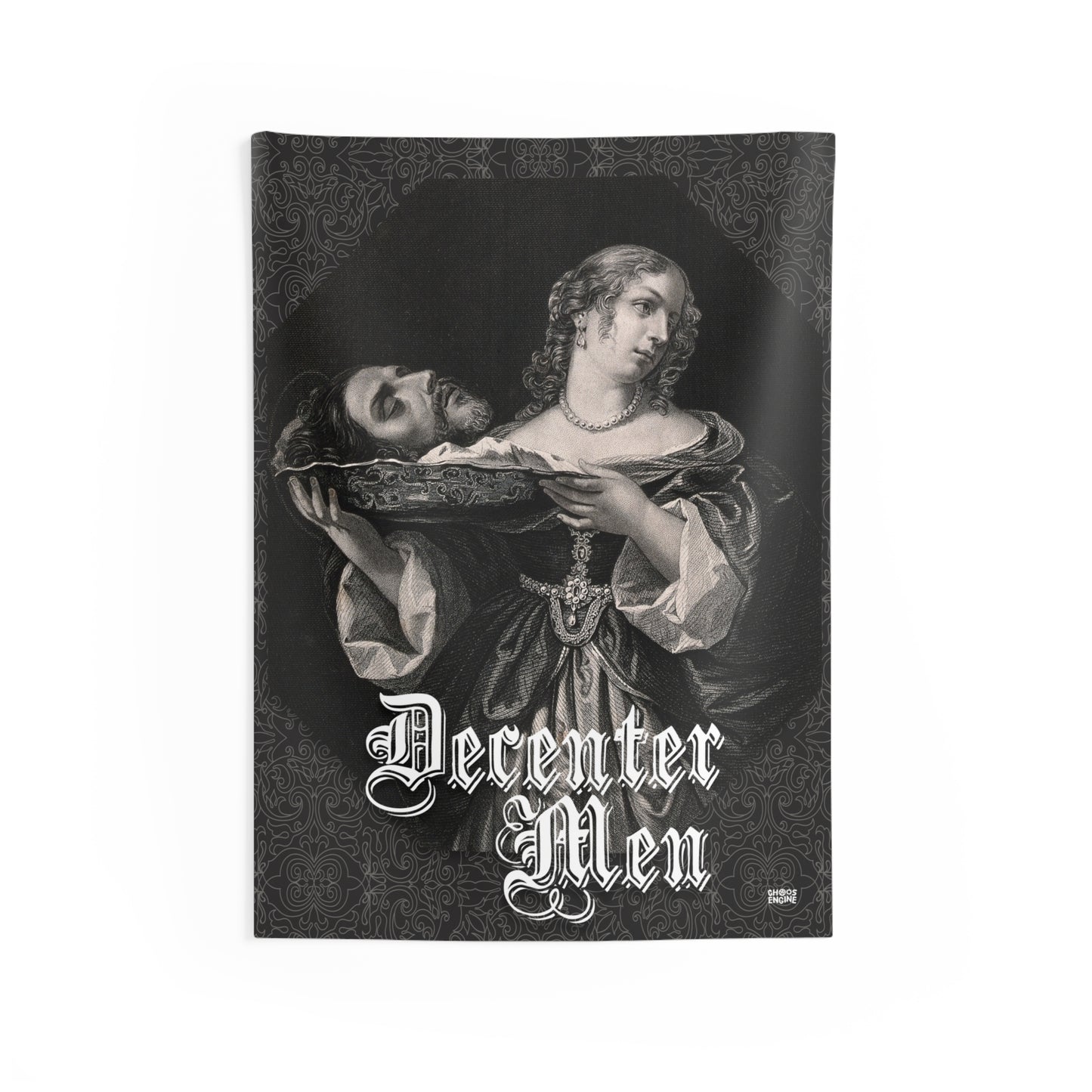 Decenter Men wall tapestry