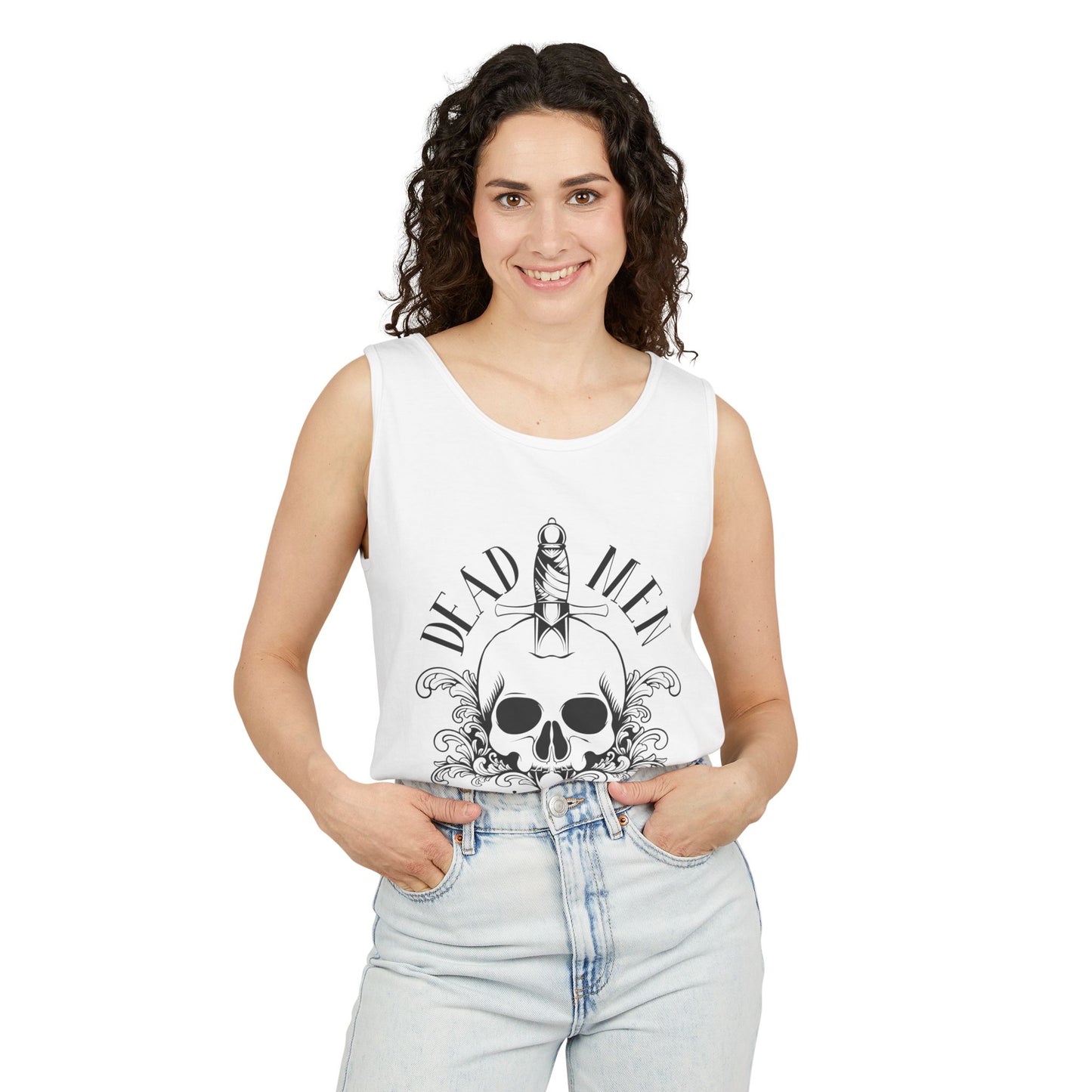 Dead Men Don't Rape unisex tank top