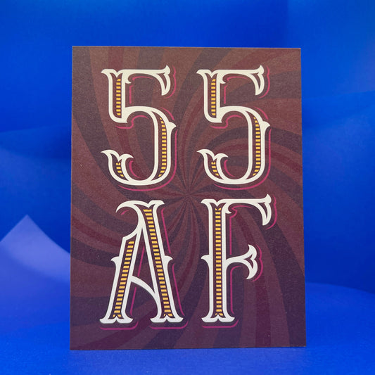 55 AF card