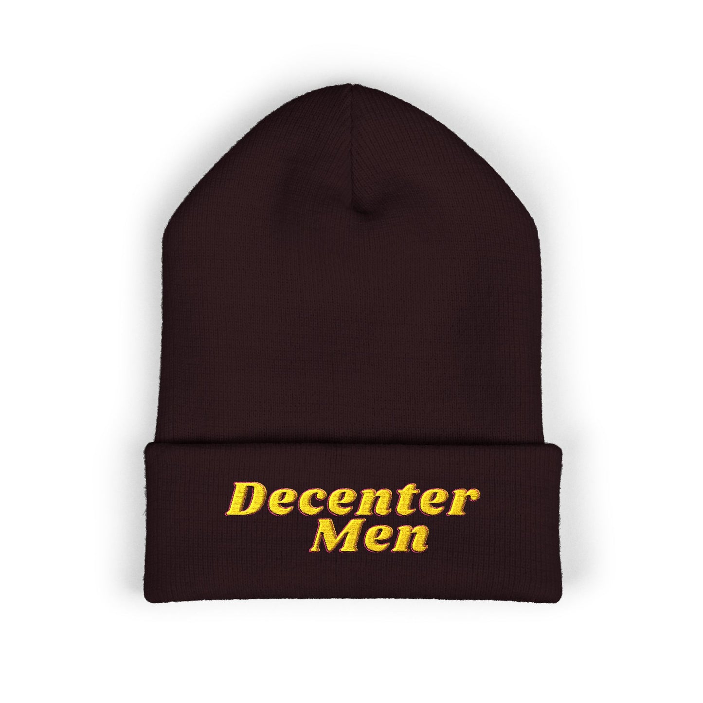 Decenter Men embroidered beanie