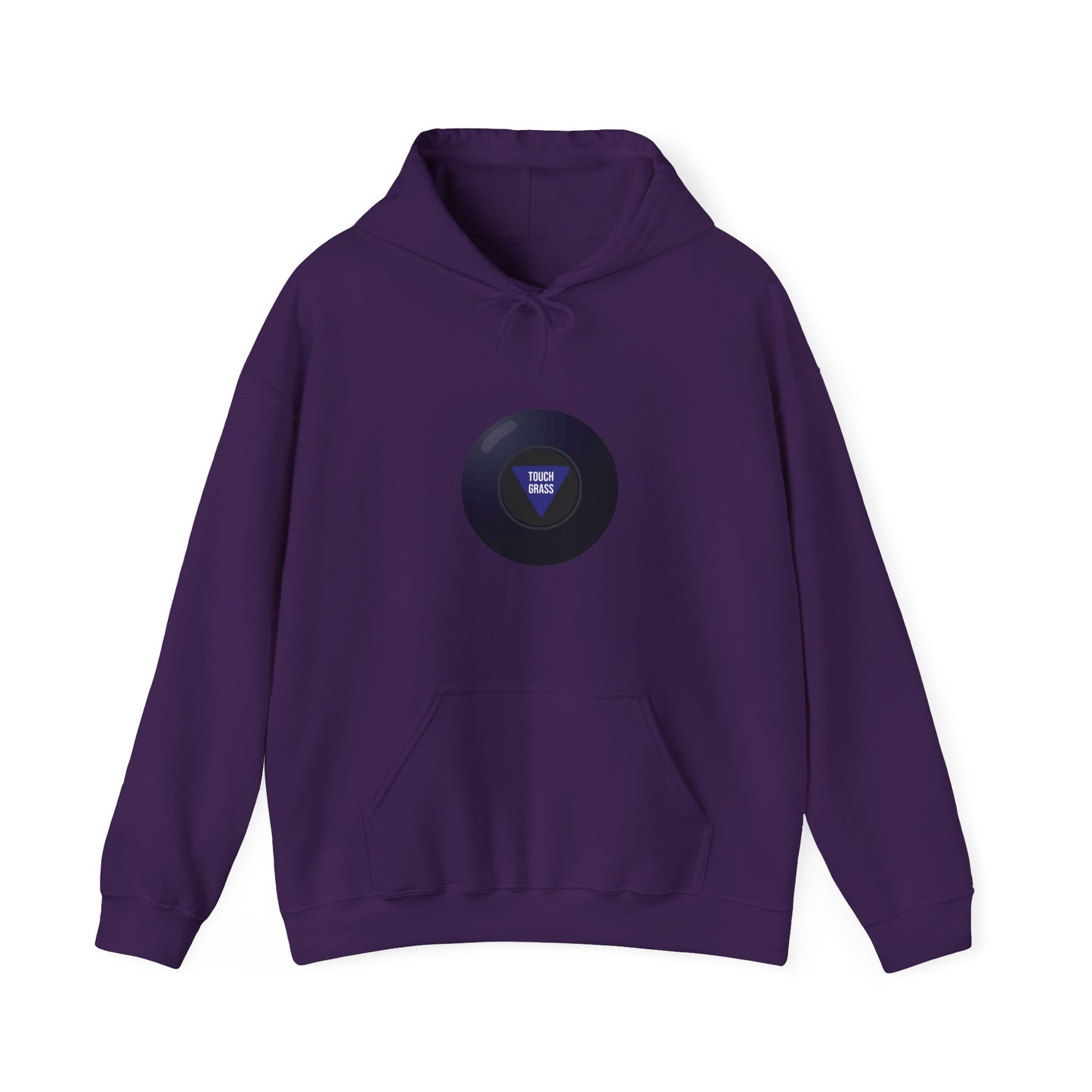 Touch Grass Magic 8-Ball hoodie