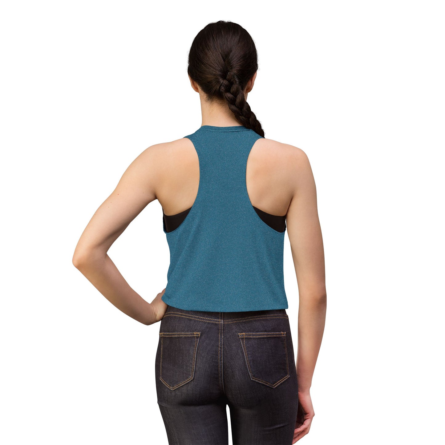 Girl Dinner cropped tank