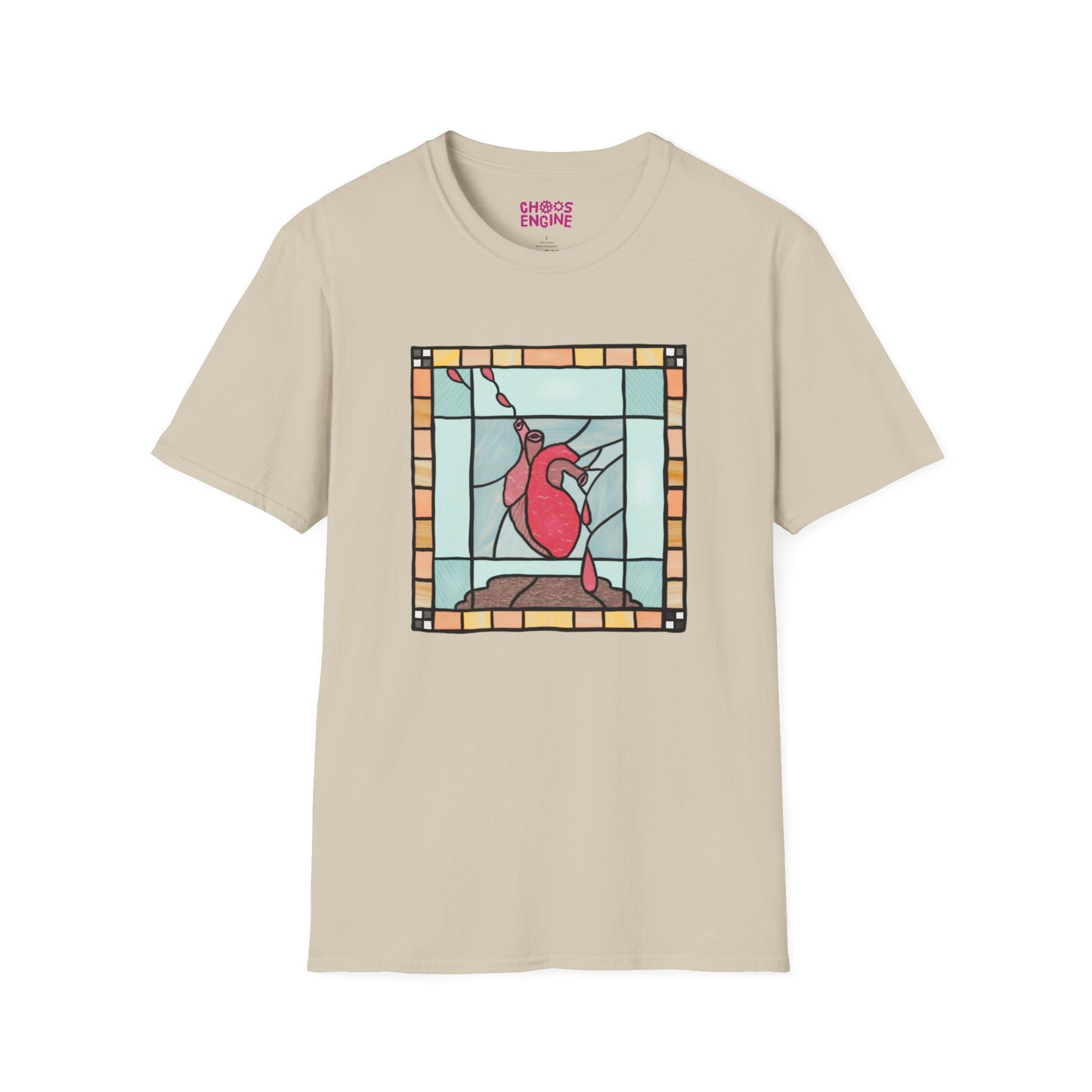 Heart of Stained Glass shirt