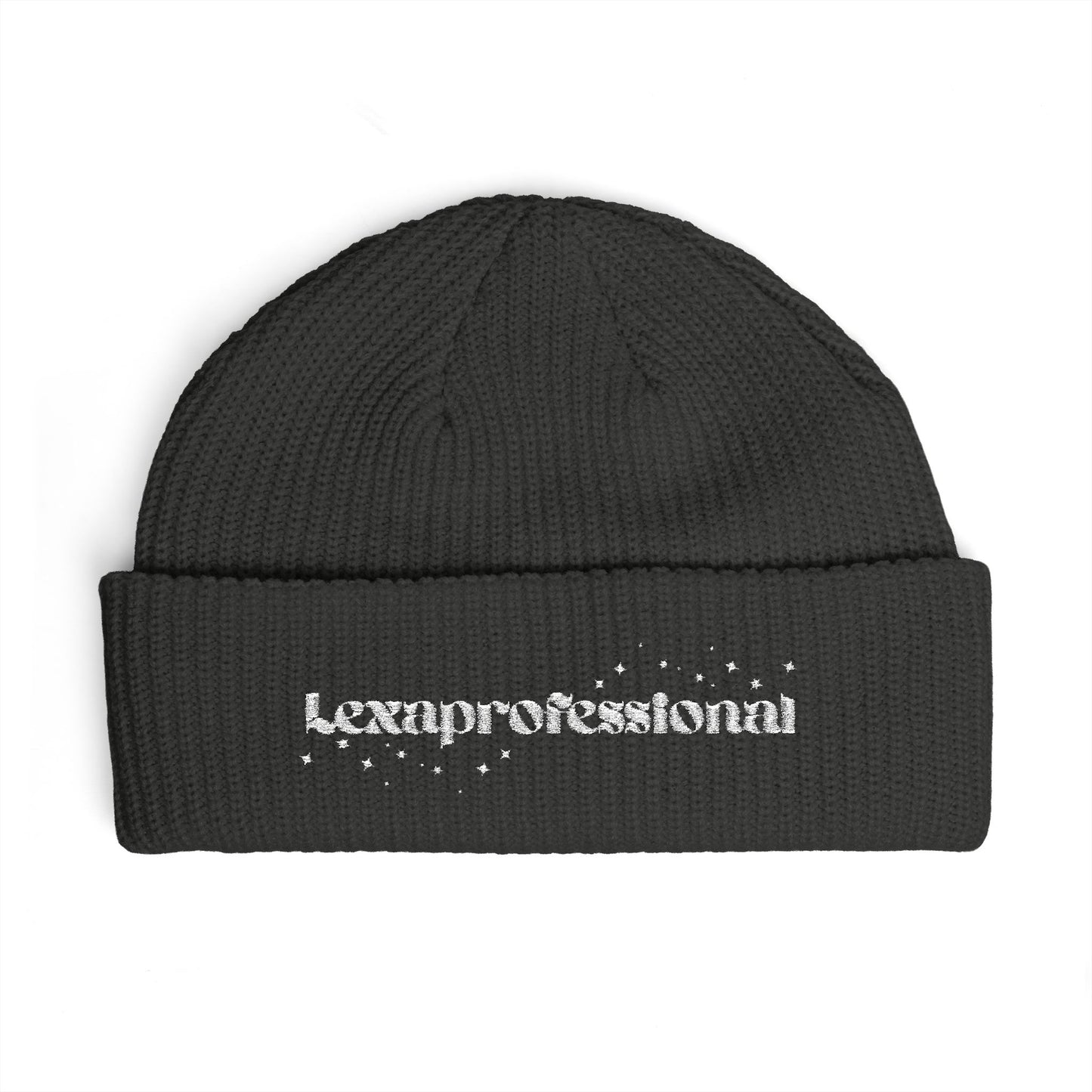 Lexaprofessional embroidered beanie