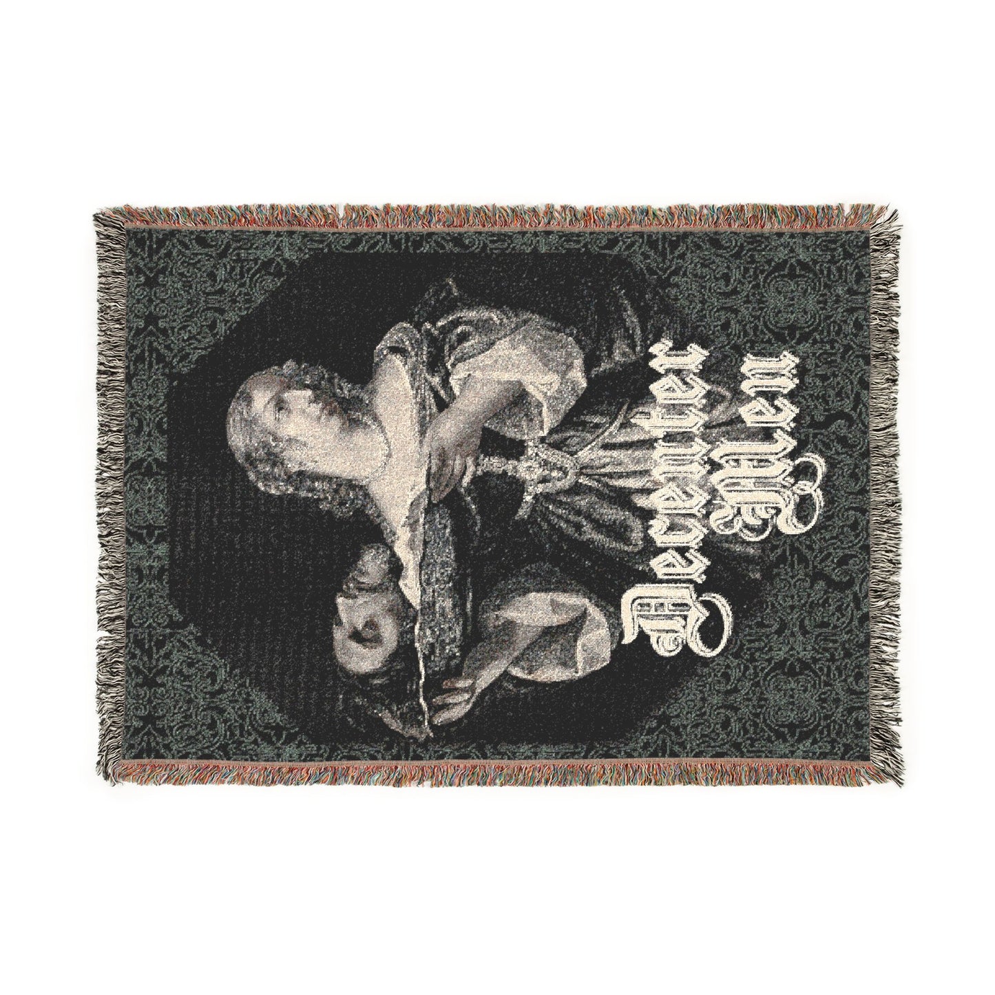 Decenter Men woven cotton blanket