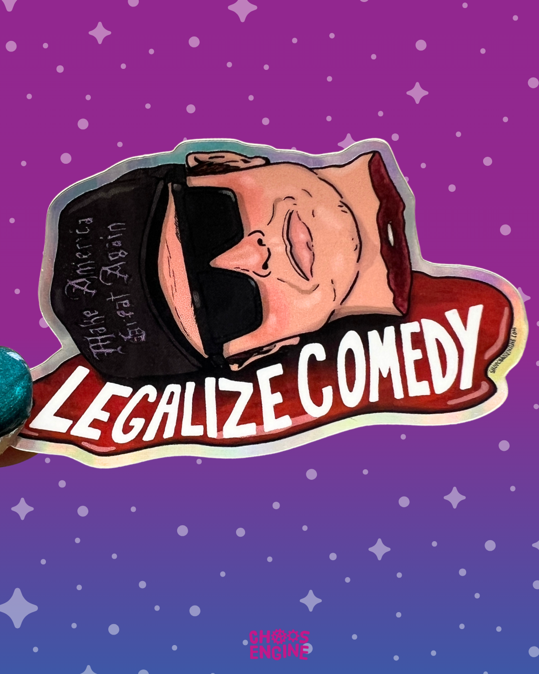 Legalize Comedy sticker
