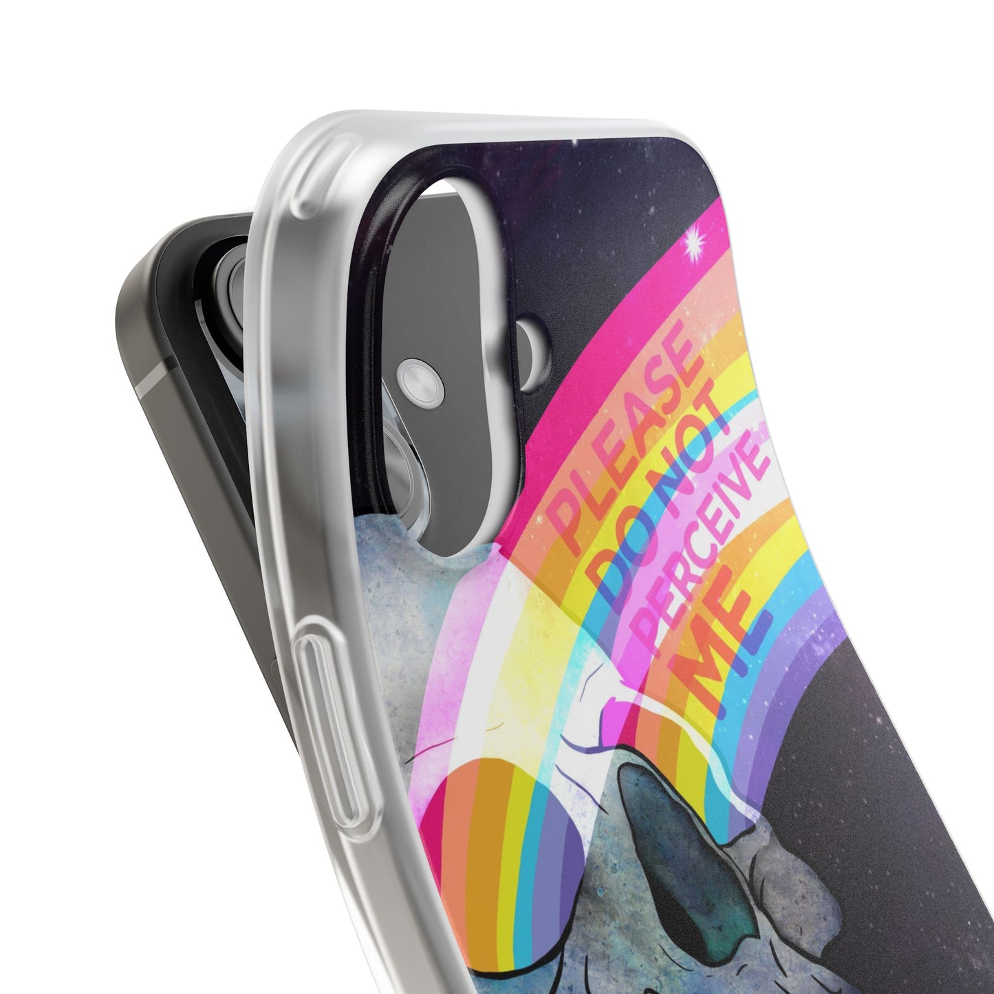 Please Do Not Perceive Me phone case