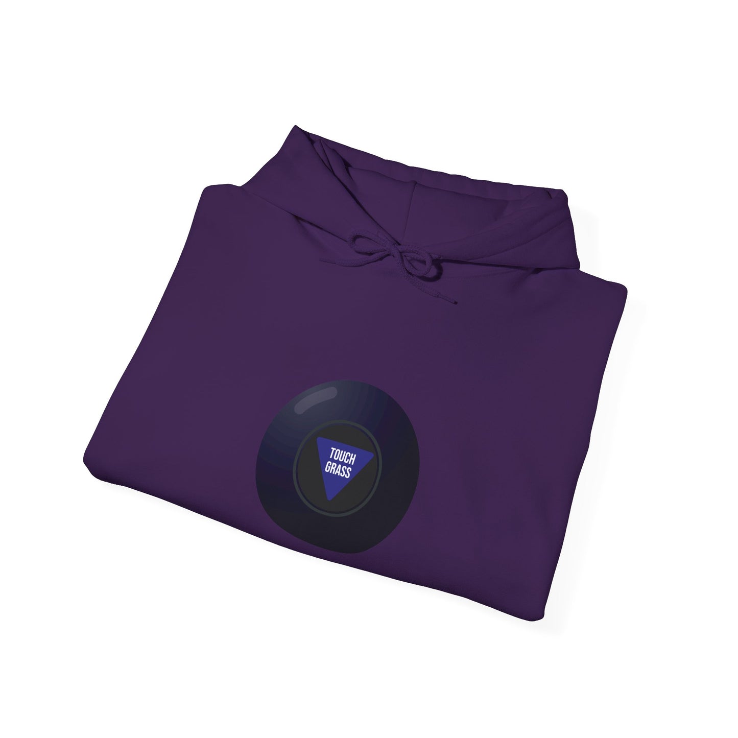 Touch Grass Magic 8-Ball hoodie