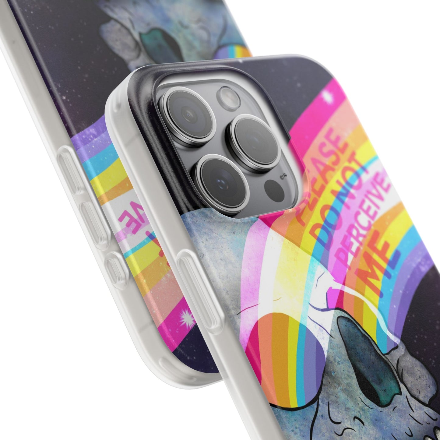 Please Do Not Perceive Me phone case