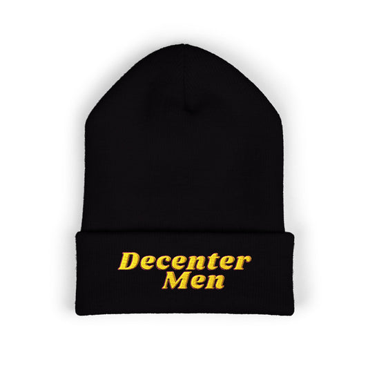 Decenter Men embroidered beanie