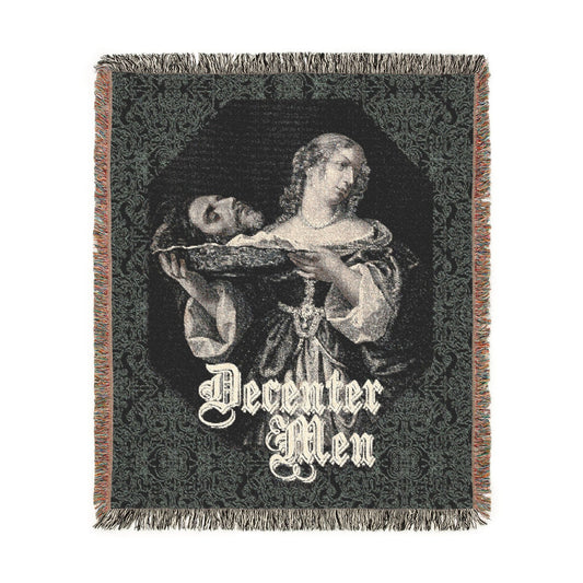 Decenter Men woven cotton blanket