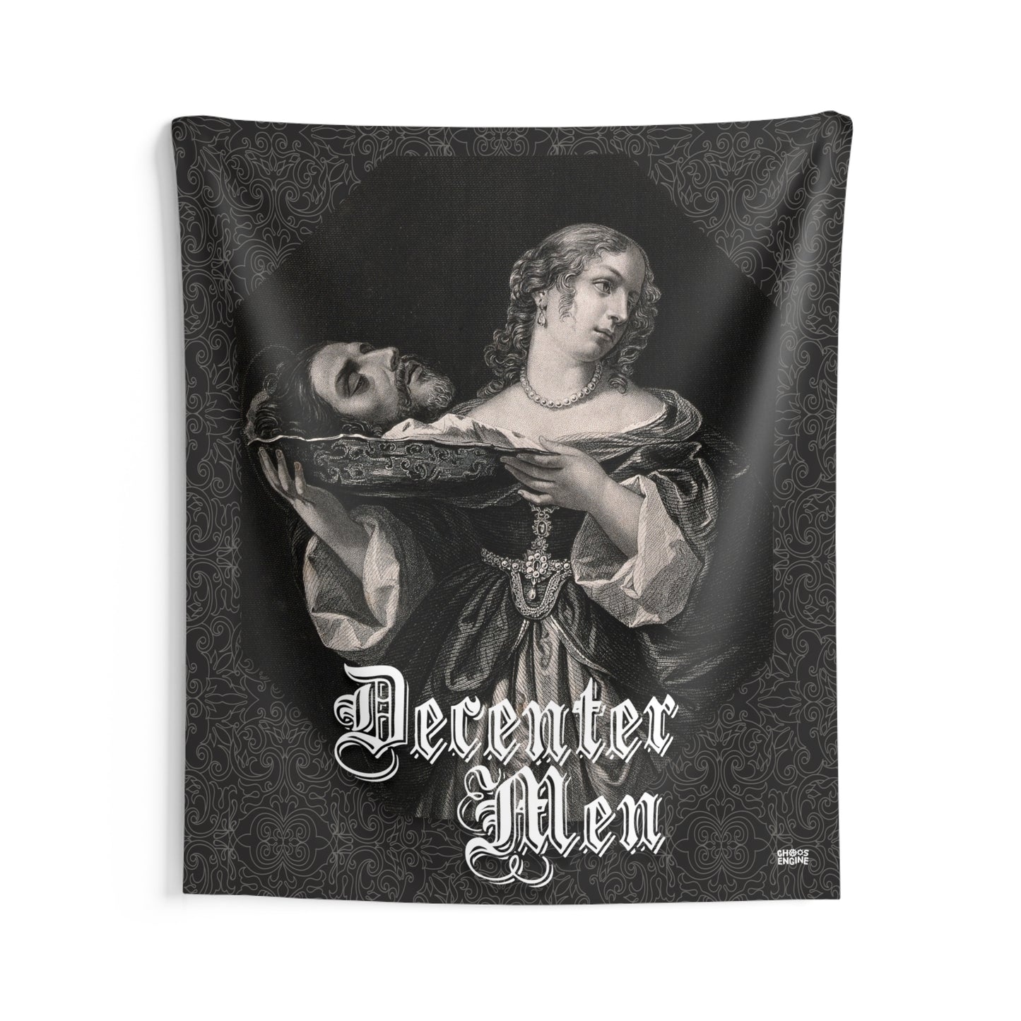 Decenter Men wall tapestry