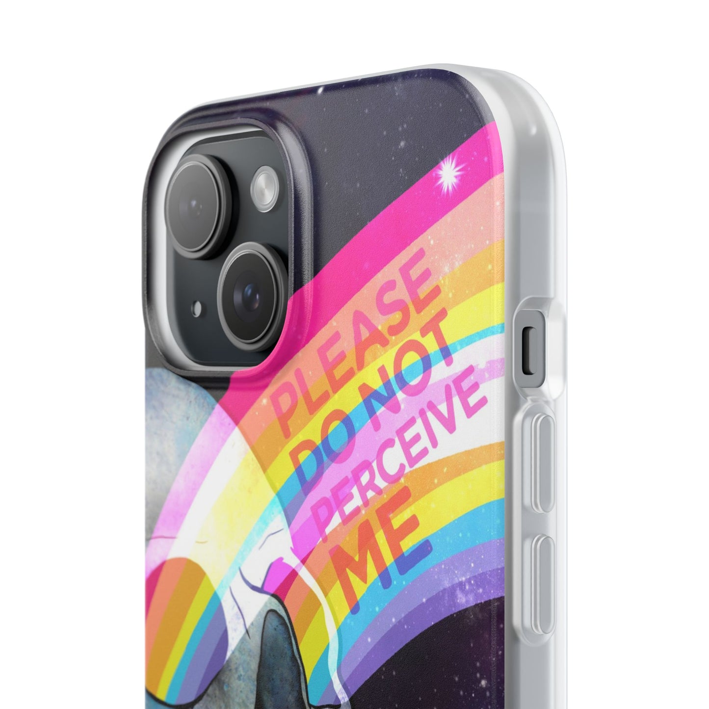 Please Do Not Perceive Me phone case
