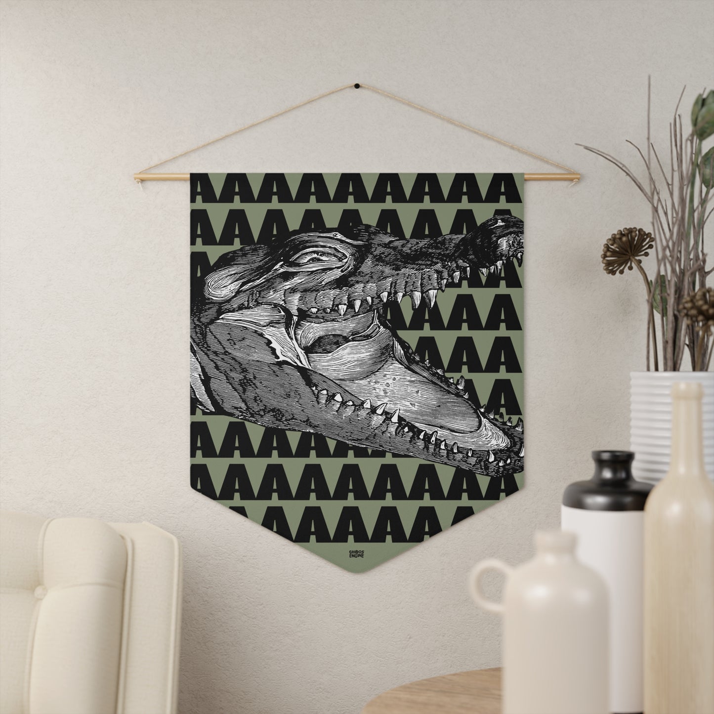 AAAAAAAAAA hanging pennant