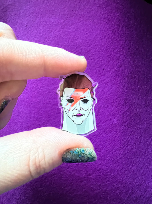 Stabby Stardust acrylic pin
