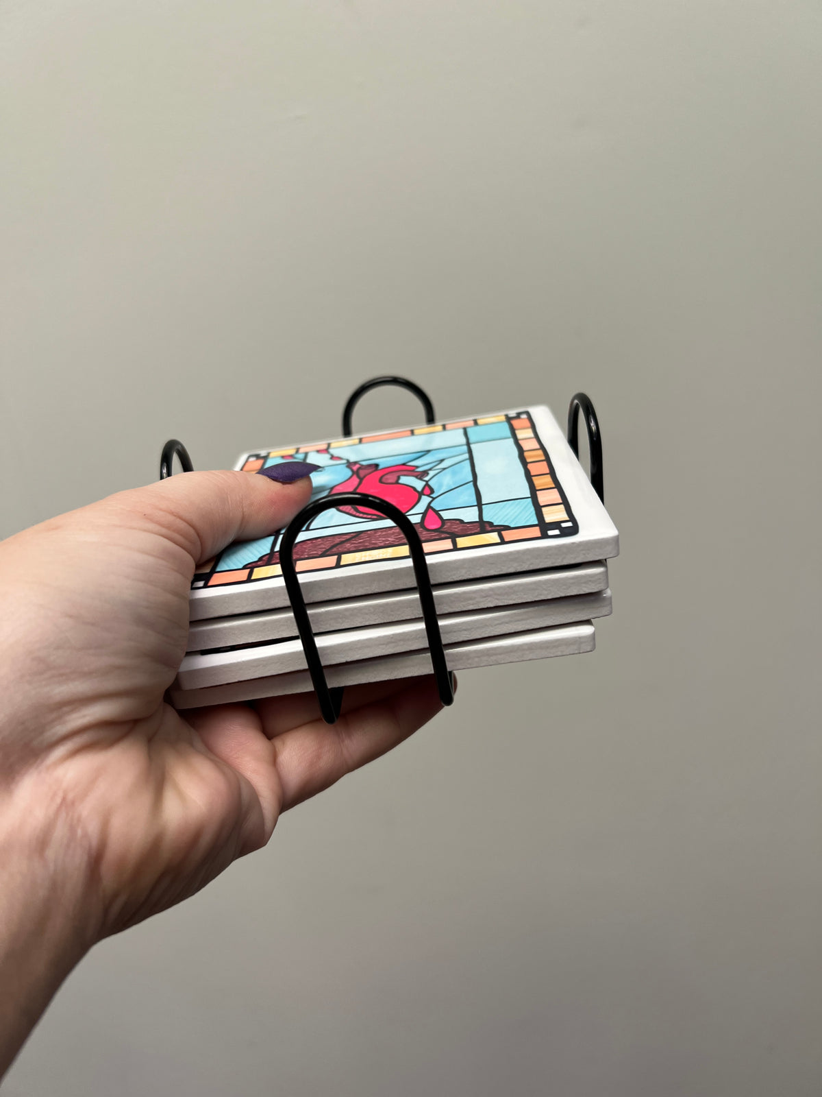 Empathy Is Good, Actually ceramic coaster