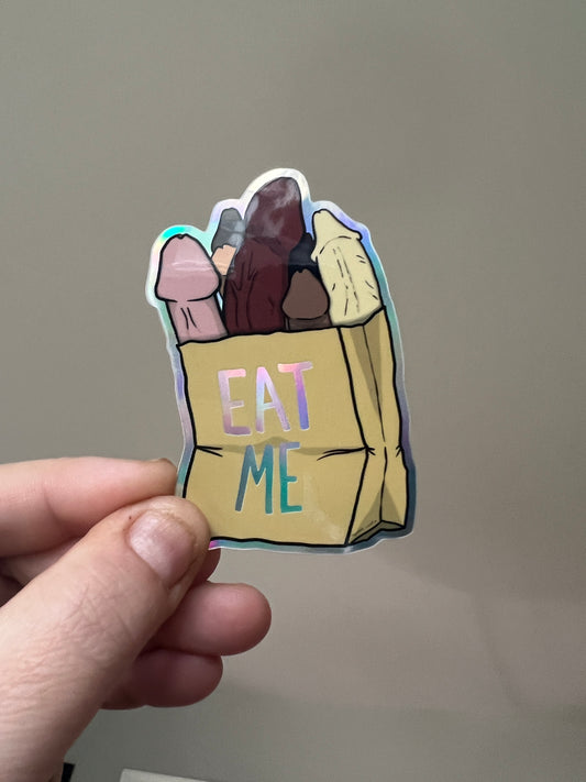 Eat a Bag of Dicks sticker