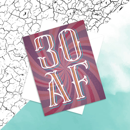 30 AF card