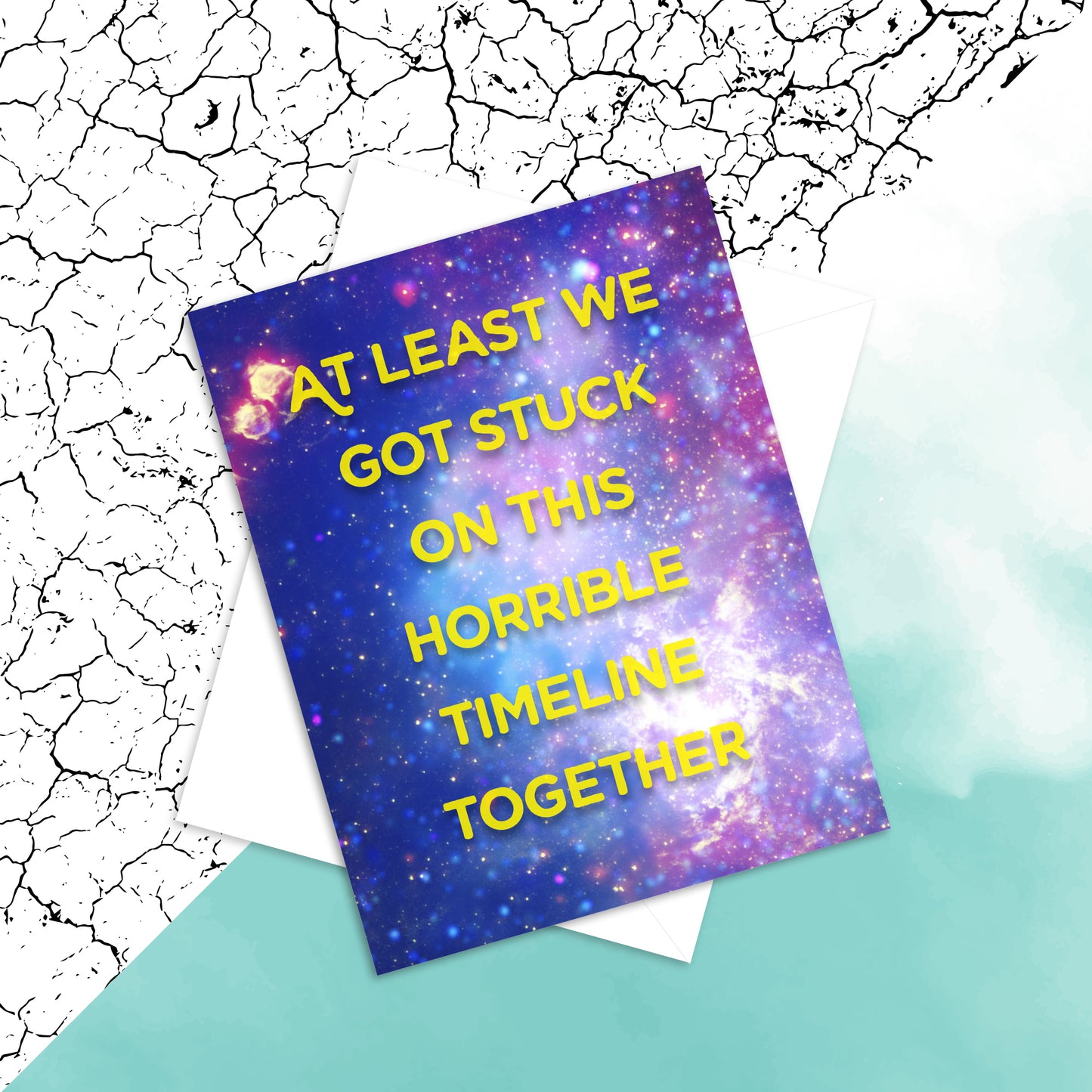 Horrible Timeline card