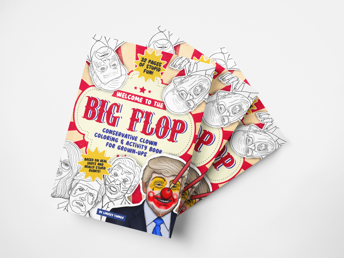 Conservative Clown coloring book