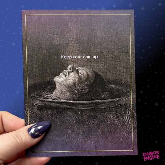 Keep Your Chin Up card