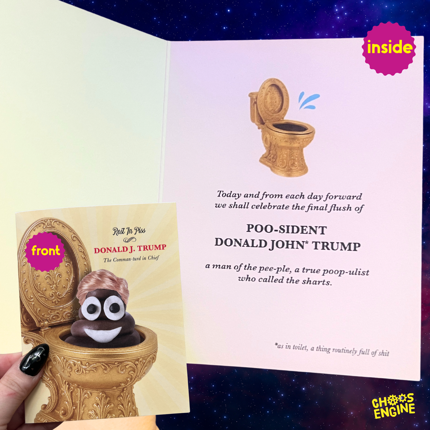 RIP Trump — Comman-turd In Chief