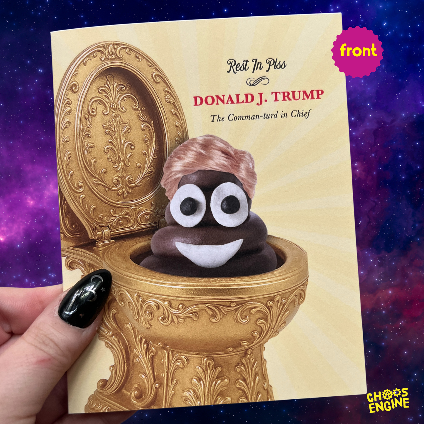 RIP Trump — Comman-turd In Chief