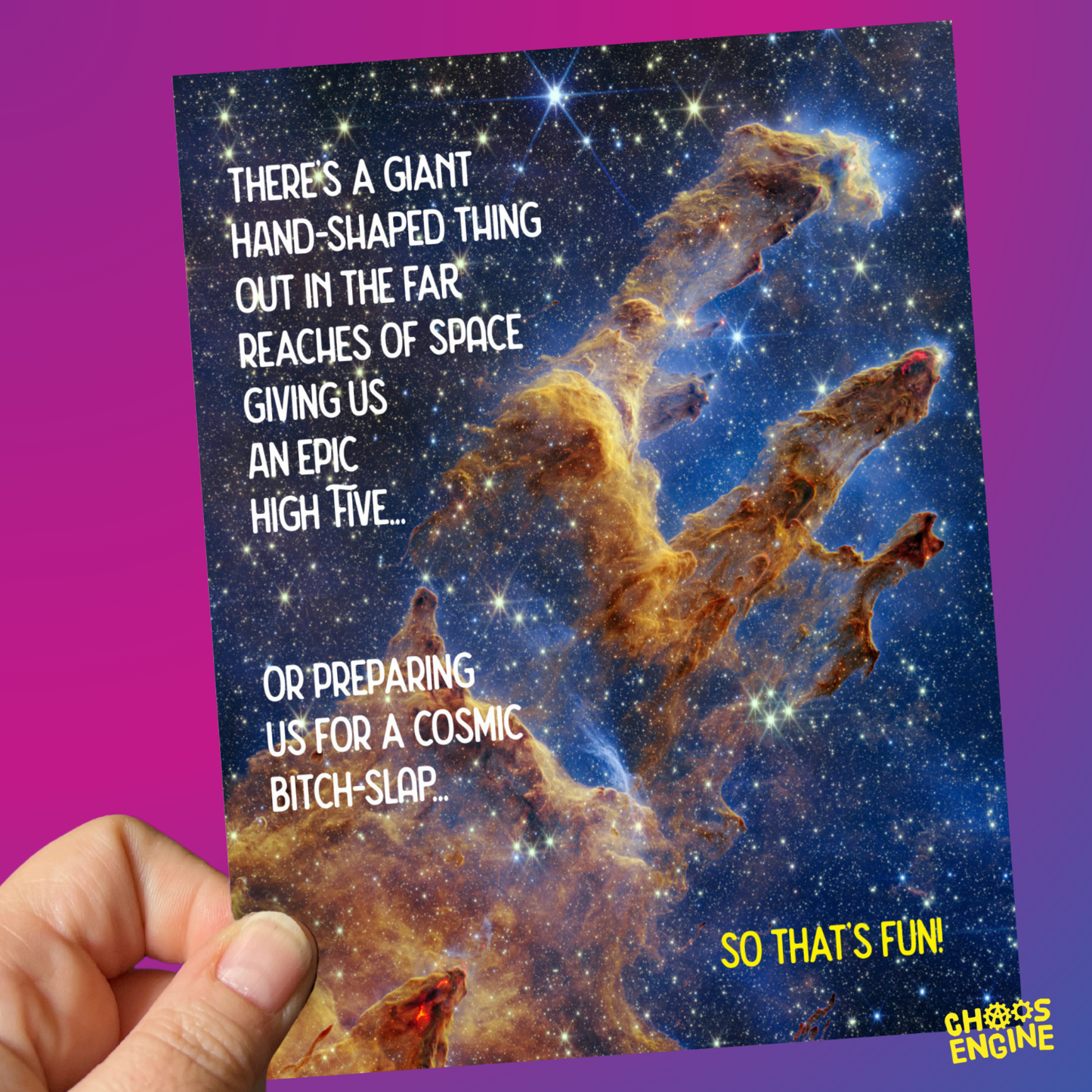 Cosmic Bitch Slap card