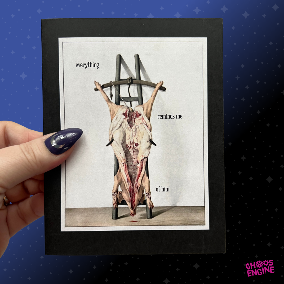 Everything Reminds Me of Him card