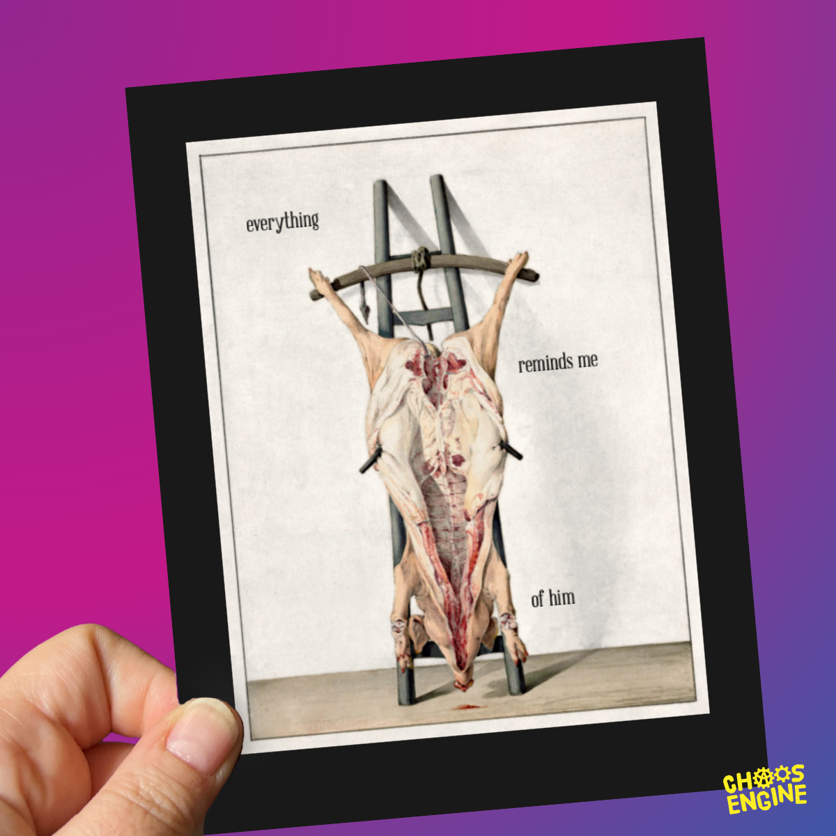 Everything Reminds Me of Him card