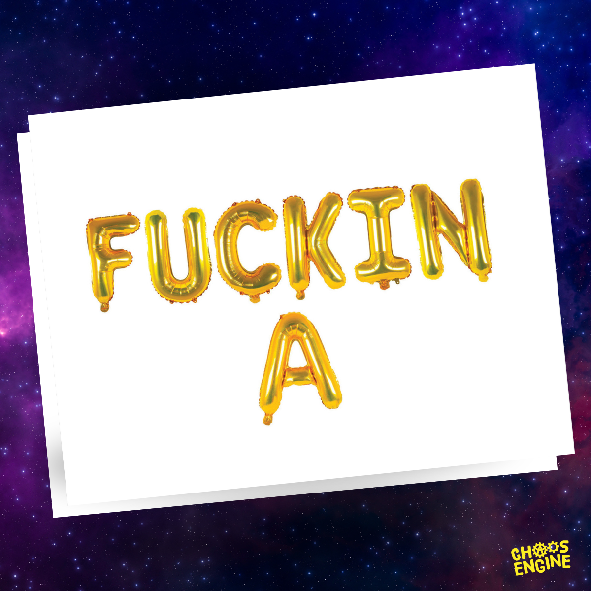 Fuckin A card