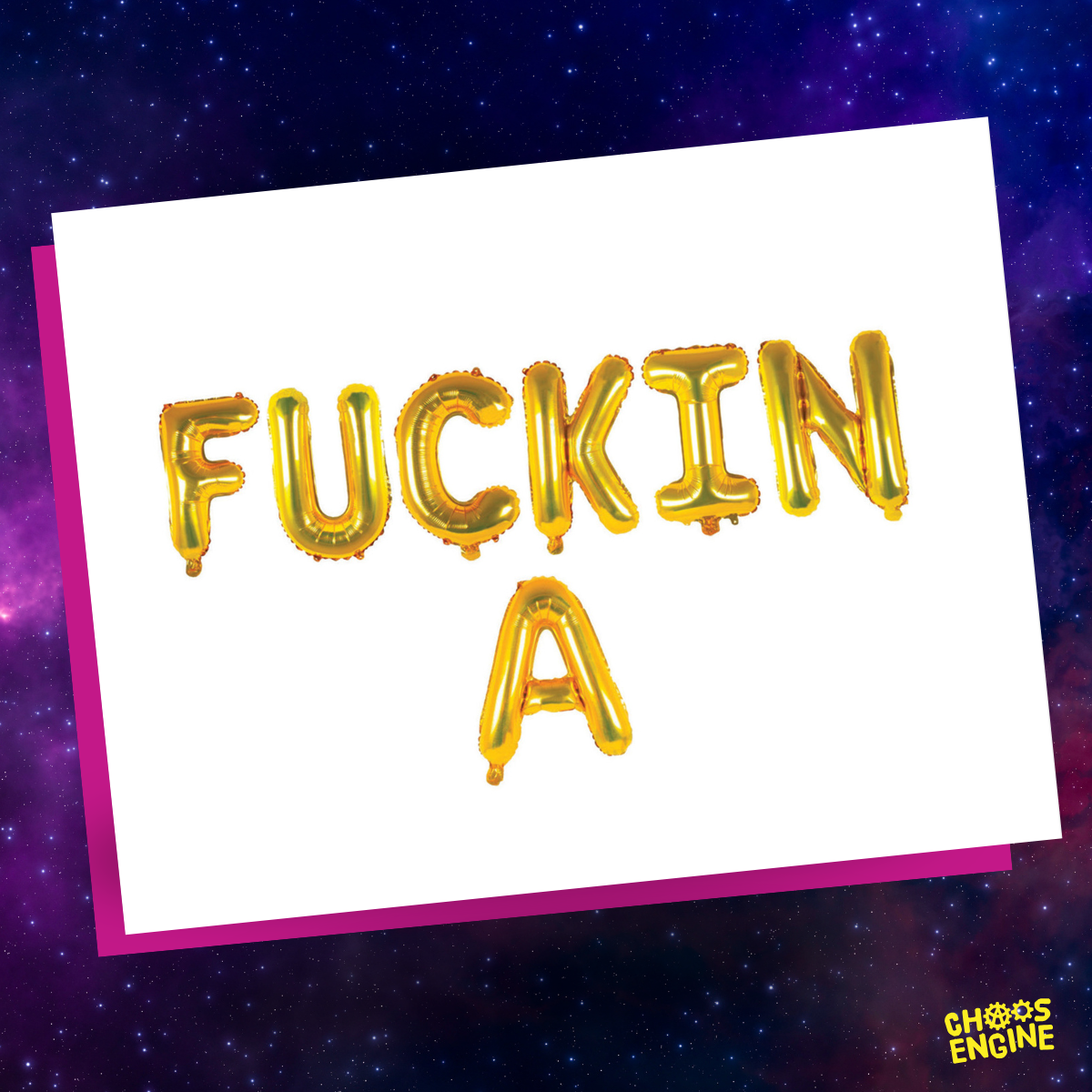 Fuckin A card