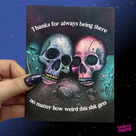 No Matter How Weird This Shit Gets card