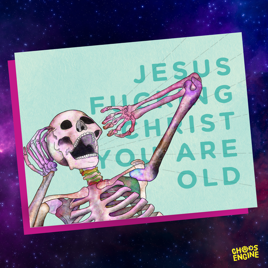 JFC You Are Old card