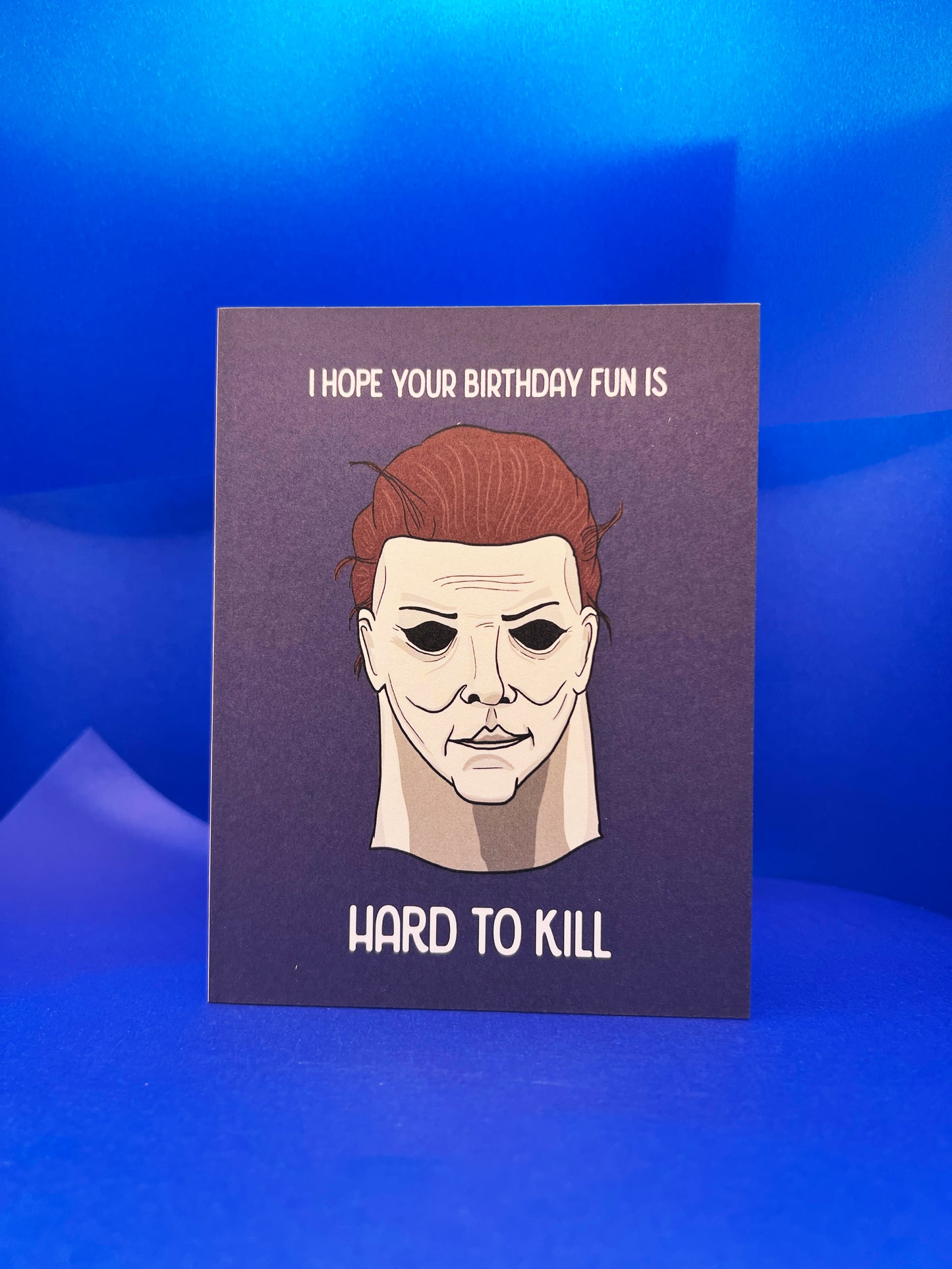 Michael Myers birthday card