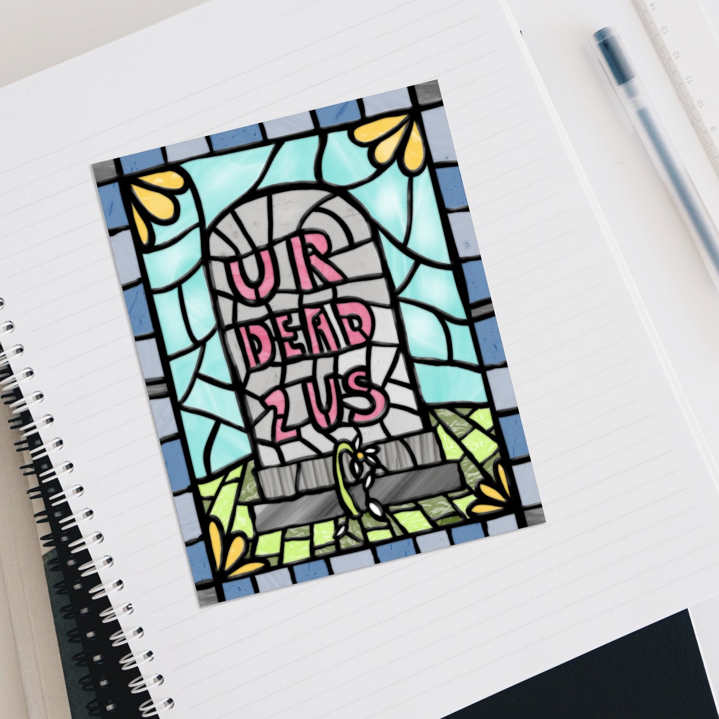 Dead 2 Us card