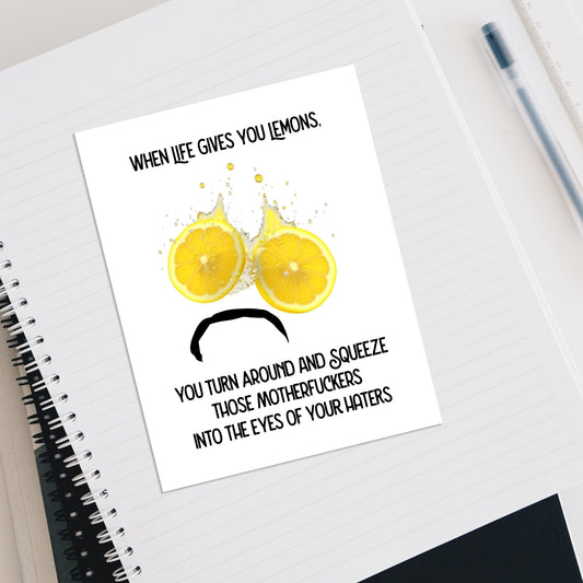 When Life Gives You Lemons card