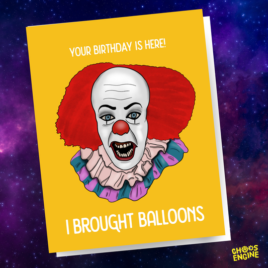 Pennywise birthday card