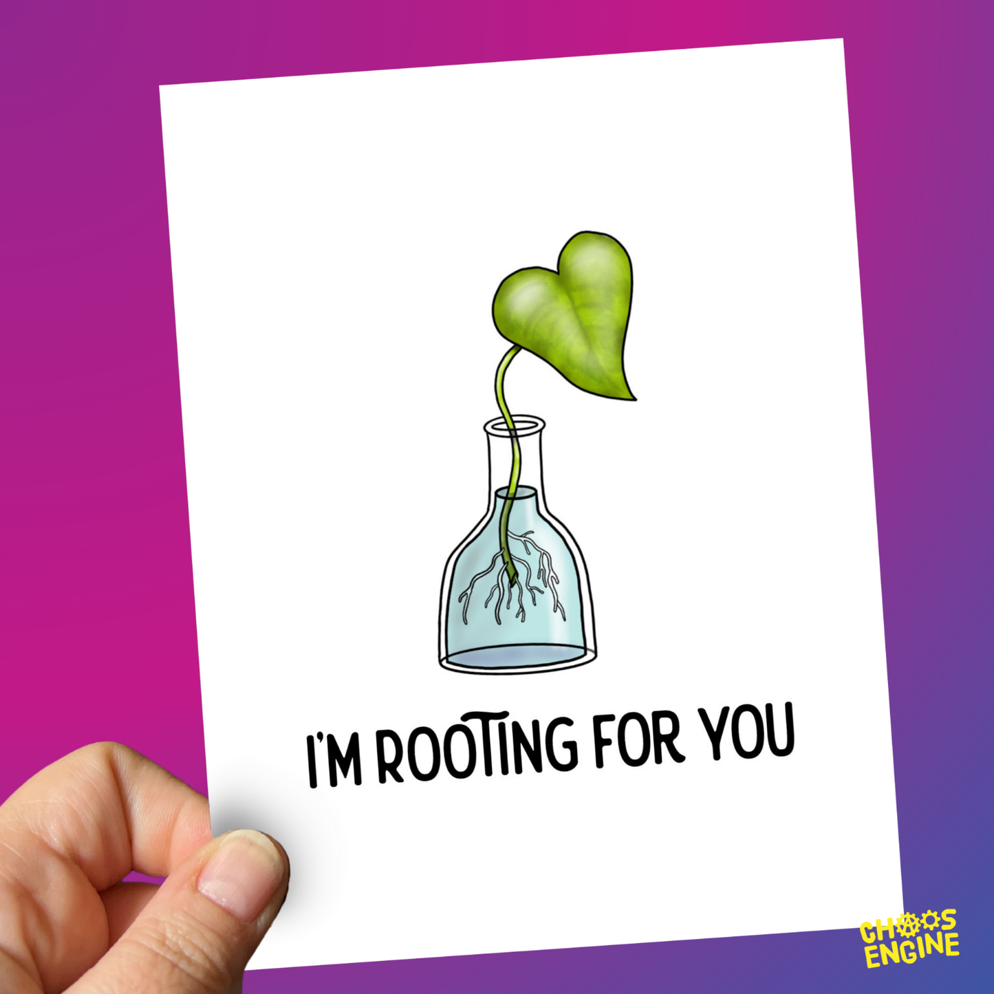 Rooting for You card